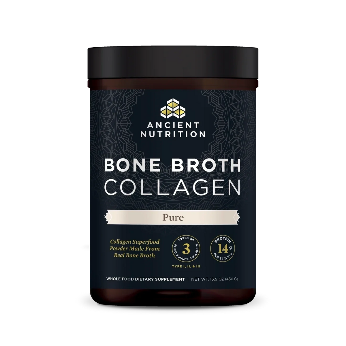 Ancient Nutrition Bone Broth Collagen Protein Pure