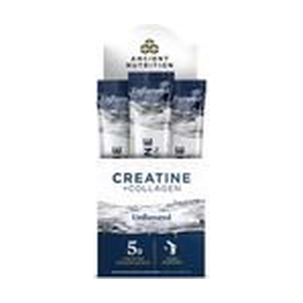 Ancient Nutrition Creatine + Collagen Stick Packs Unflavored