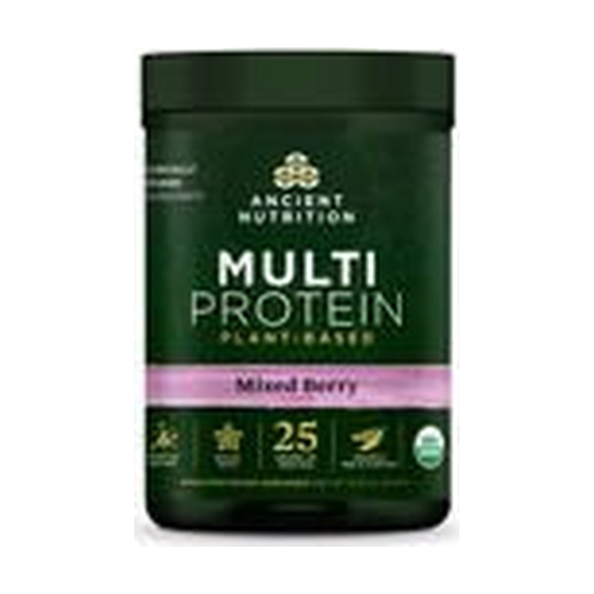 Ancient Nutrition Multi Protein Plant-Based Mixed Berry 19 oz