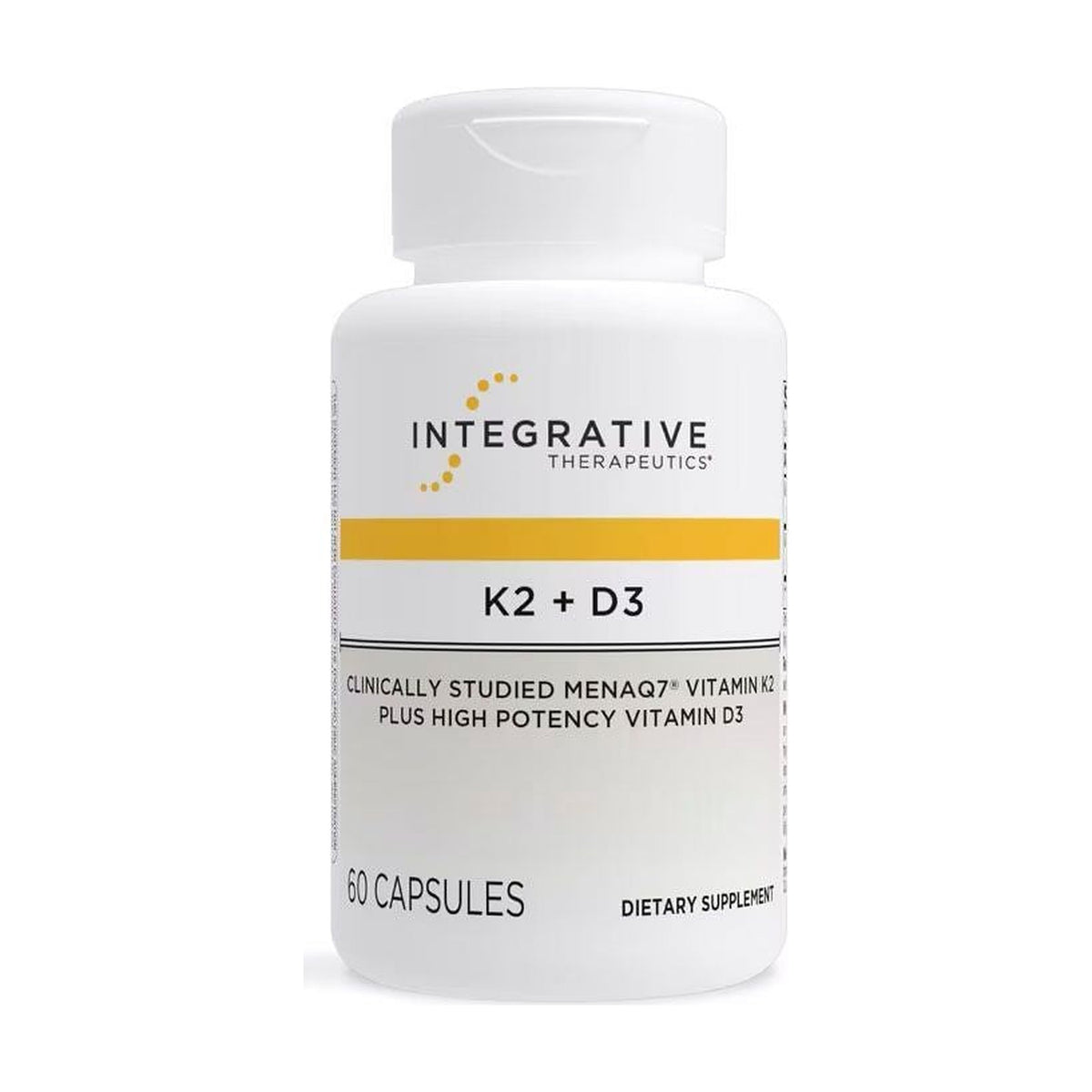 Integrative Therapeutics K2 + D3 60 ct