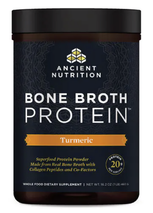 Ancient Nutrition Bone Broth Protein Turmeric 16.2 oz