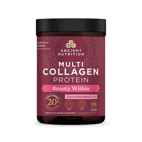 Ancient Nutrition Multi Collagen Guava Passionfruit 18.3 oz