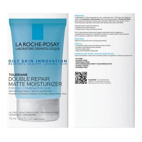 La Roche-Posay Double Repair Matte Moisturizer for Oily Skin