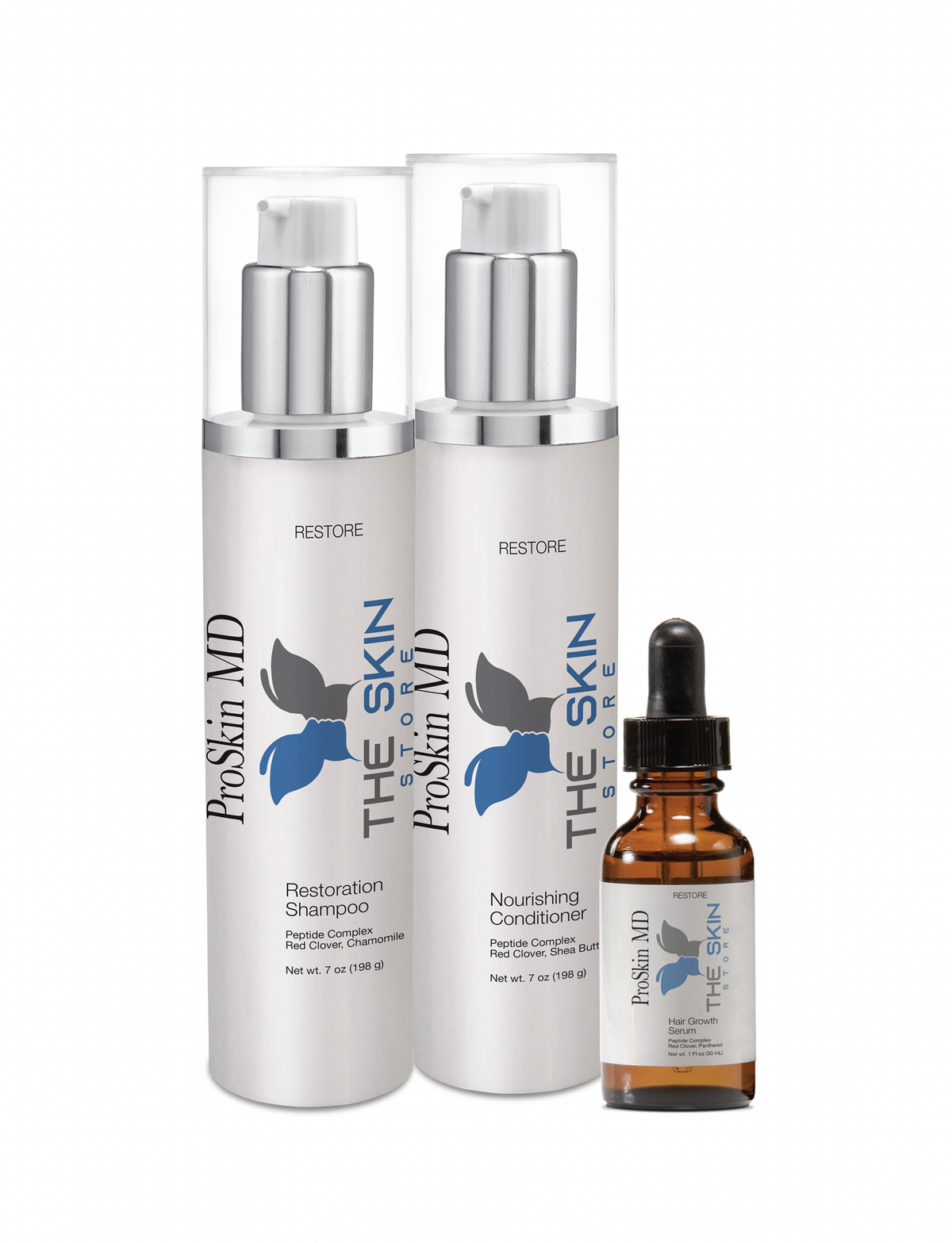 ProSkin MD Hair Regrowth Kit (Shampoo, Conditioner and Serum)