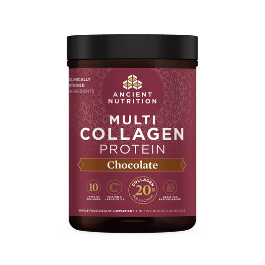 Ancient Nutrition Multi Collagen Protein Chocolate 16.65 oz