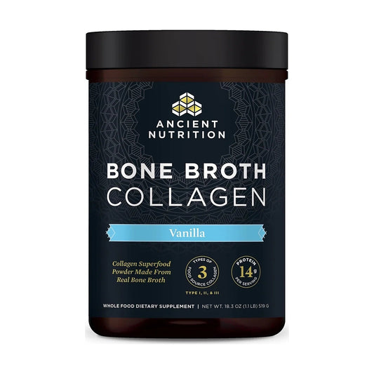Ancient Nutrition Bone Broth Collagen Protein Vanilla