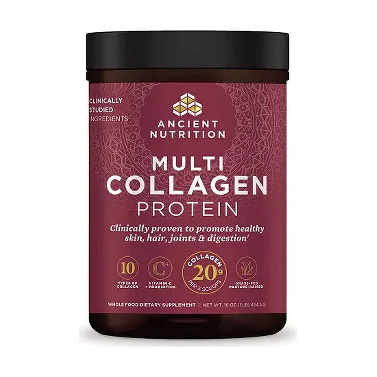 Ancient Nutrition Multi Collagen Protein Unflavored 16 oz