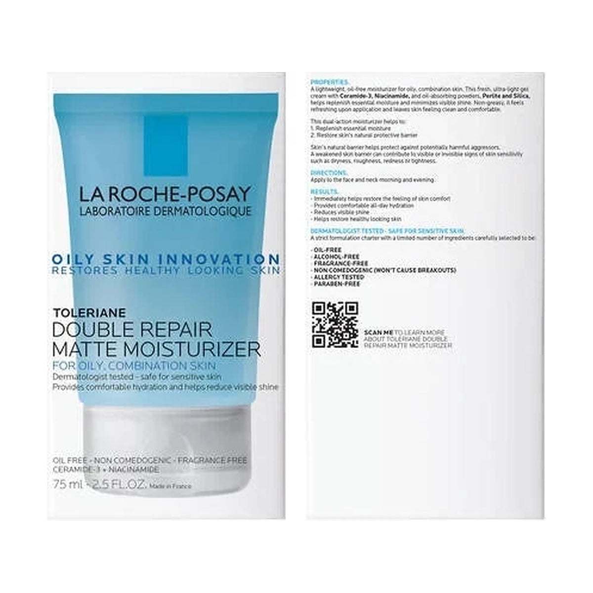 La Roche-Posay Double Repair Matte Moisturizer for Oily Skin